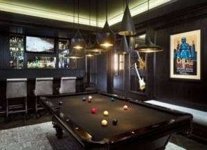 Man Cave Pool Tables at Emerald Spa and Billiards of Grand Rapids MI